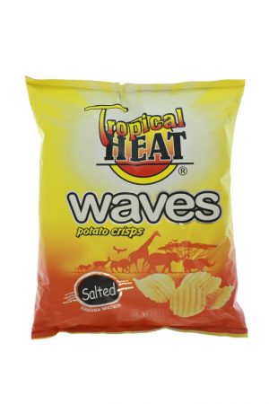 Tropical Heat Waves Potato Crisps Salted 125g-0