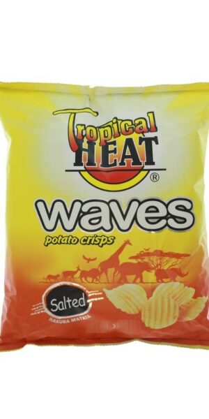 Tropical Heat Waves Potato Crisps Salted 125g-0