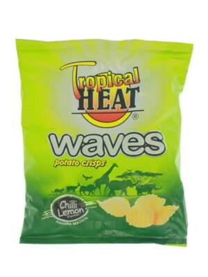 Tropical Heat Waves Potato Crisps Chilli & Lemon 125g-0