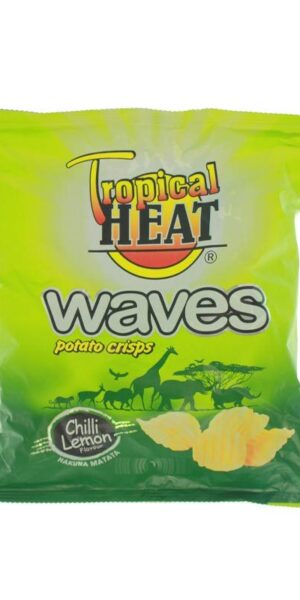 Tropical Heat Waves Potato Crisps Chilli & Lemon 125g-0