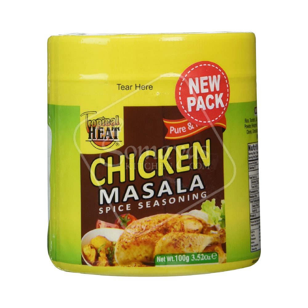 Tropical Heat Chicken Masala Jar 100g • Hallans