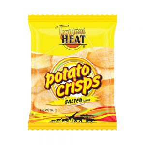 Tropical Heat Potato Crisps Salted Flavour 400g-0