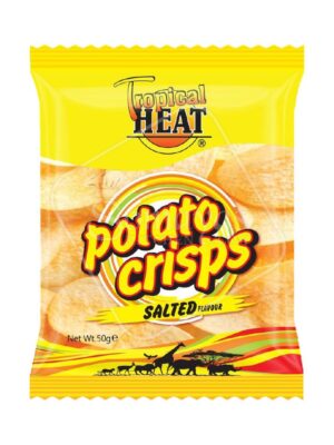 Tropical Heat Potato Crisps Salted Flavour 400g-0