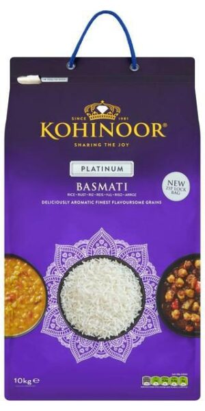 Kohinoor Platinum Basmati Rice 10kg-0