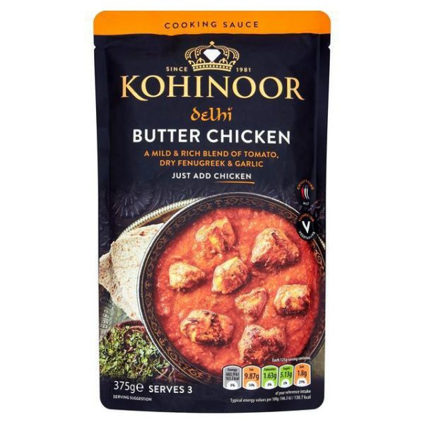 Kohinoor Delhi Butter Chicken 375g-0