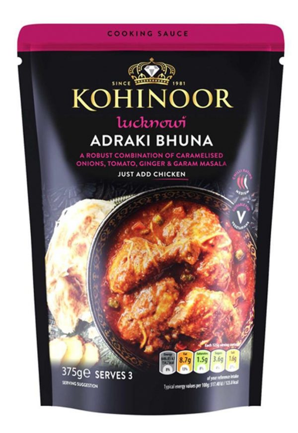 Kohinoor Lucknowi Adraki Bhuna 375g-0