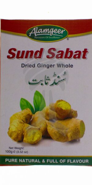 Alamgeer Sund Sabat (Dried ginger) 100g-0