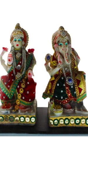Ganesh Laxmi Large Widt Crystal-0