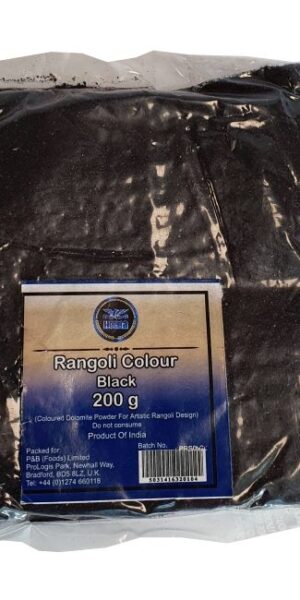 Heera Rangoli Colour Black 200g-0
