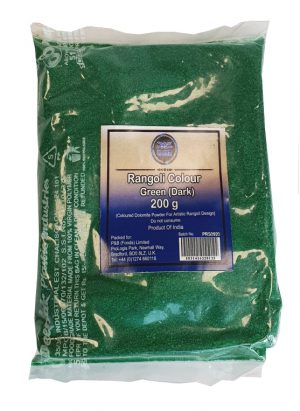 Heera Rangoli Colour Dark Green 200g-0