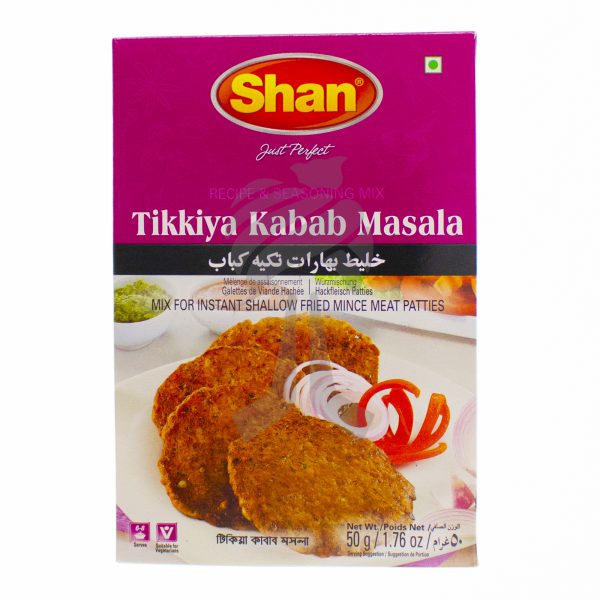 Shan Tikkiya Kabab Masala Mix 50g-0