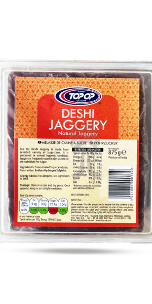Top-Op Deshi Jaggery Gur 875g