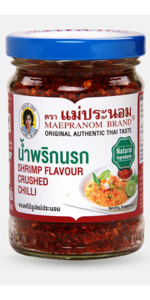 Maepranom Brand Shrimp Flavour Crushed Chilli 134g