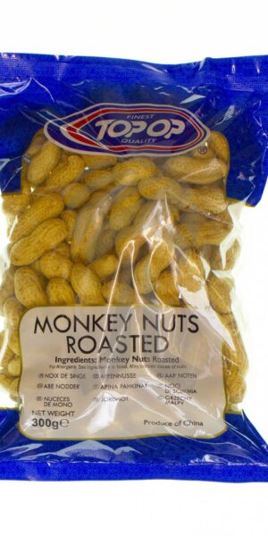 Top Op Monkey Nuts Roasted 300g-0
