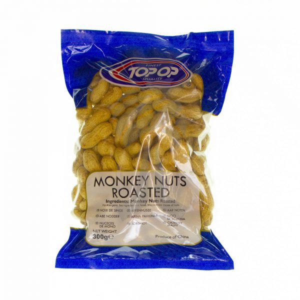 Top Op Monkey Nuts Roasted 300g-0