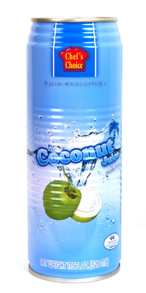 Chef's Choice Coconut Juice with Pulp 520ml