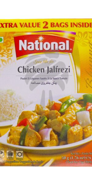 National Spice Mix for Chicken Jalfrezi 100g-0