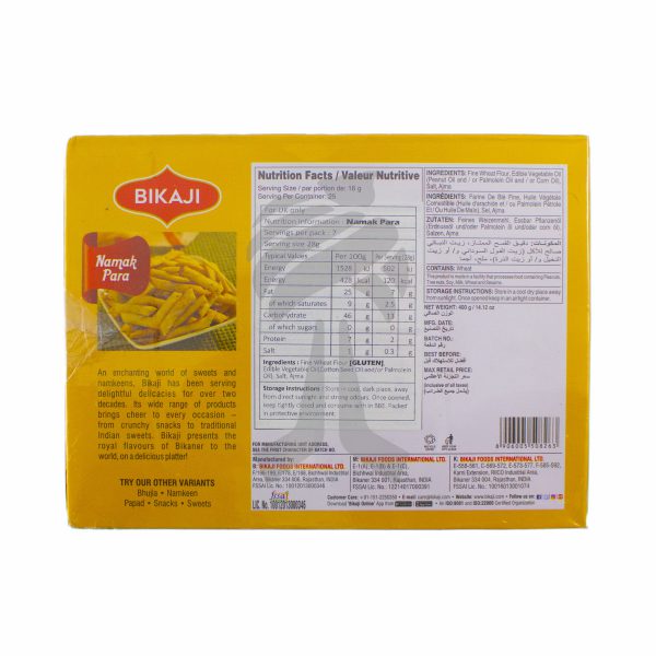 Bikaji Namak Para 400g-27698