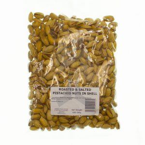 Cambian Roasted & Salted Pistachio Nuts in Shell 600g-0
