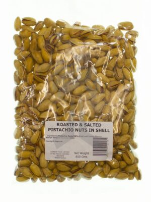Cambian Roasted & Salted Pistachio Nuts in Shell 600g-0