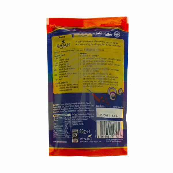 Rajah Chana Masala 80g-27205