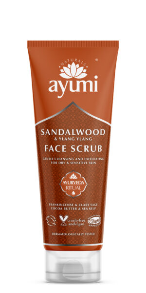 Ayumi Sandalwood & Ylang Ylang Face Scrub 125ml