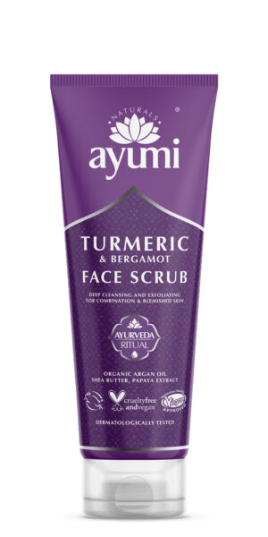 Ayumi Turmeric & Bergamot Face Scrub 125ml