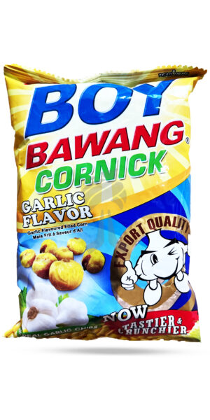 Boy Bawang Cornick Garlic Flavour Corn Snack 100g