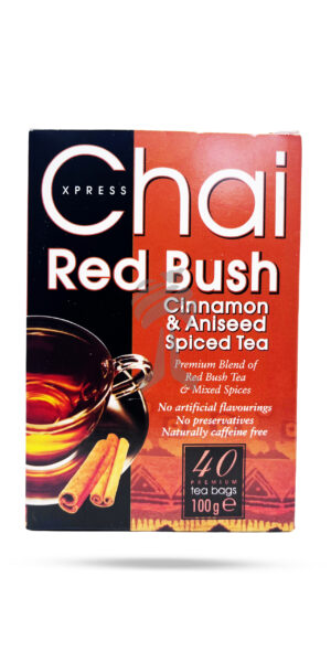 Chai Express Red Bush Cinnamon & Aniseed Spiced Tea 100g