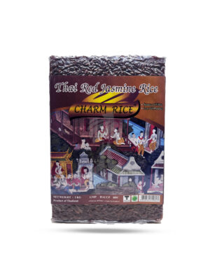 Charm Rice Thai Red Jasmine Rice Brick Pack 1kg