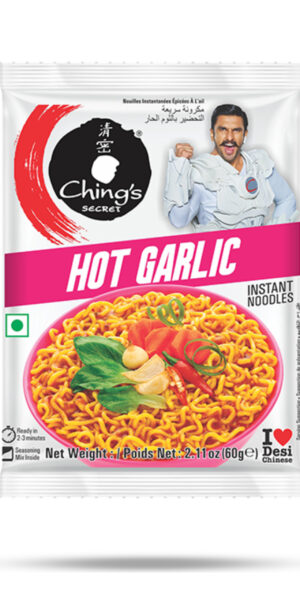 Ching's Secret Hot Garlic Instant Noodles 60g