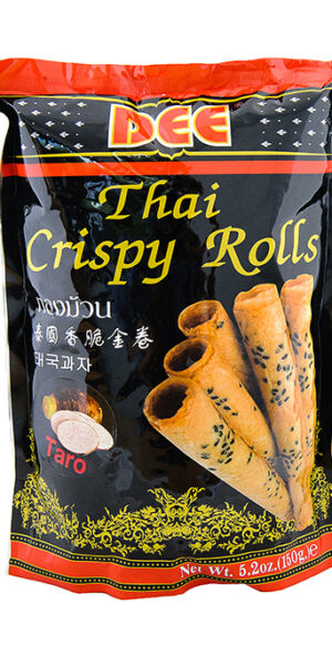 Dee Thai Crispy Rolls  Taro Flavour 150g