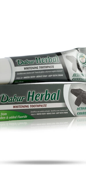 Dabur Herbal Activated Charcoal Tooth Paste 100ml