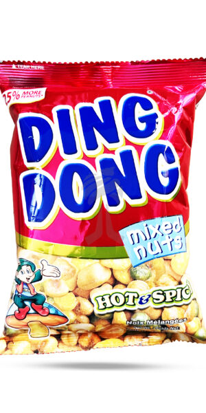 Ding Dong Mixed Nuts Snack Hot & Spicy Mix 100g