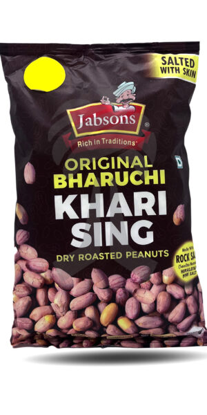 Jabsons Bharuchi Roasted & Salted Peanuts 400g