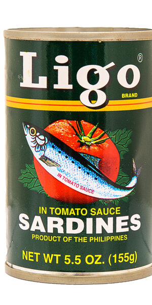 Ligo Sardines In Tomato Sauce 155g