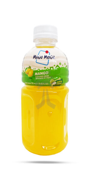 Mogu Mogu Mango Flavored Drink With Nata De Coco 320ml