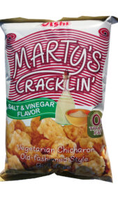 Oishi Marty's Crackling Vegetarian Chicharon Salt & Vinegar Flav