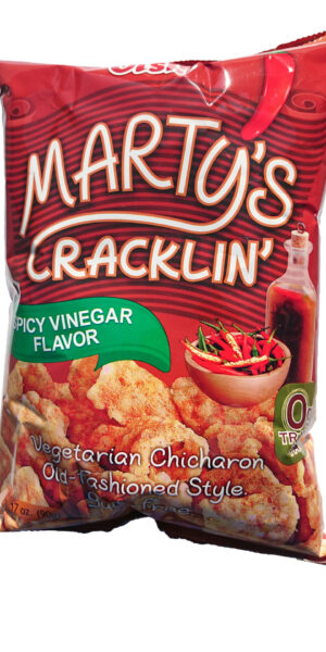 Oishi Marty's Crackling Spicy Vinegar Chicharon 90g
