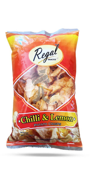 Regal Chilli & Lemon Potato Crisps 300g