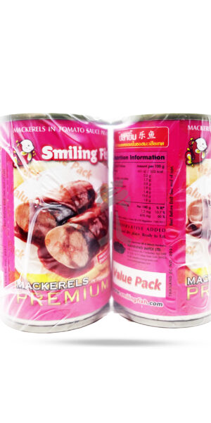 Smiling Fish Mackerels In Tomato Sauce (2x155g)