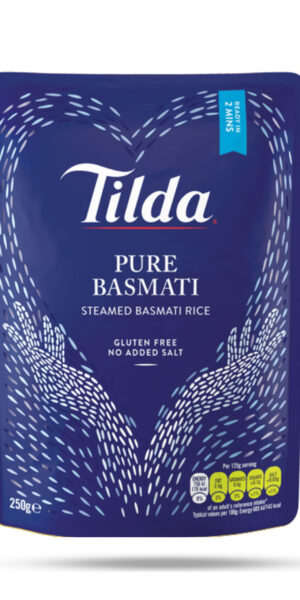Tilda Pure Basmati Steamed Rice 250g