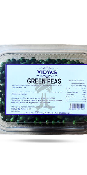 Vidyas Green Peas 300g