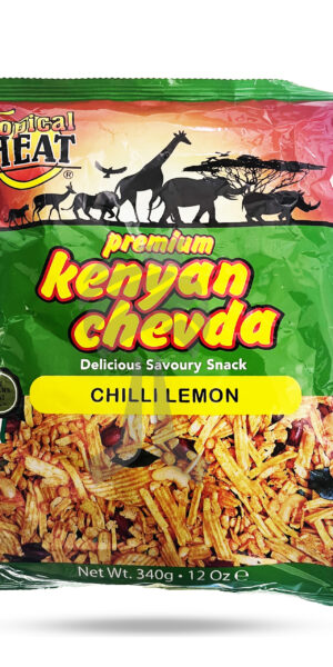 Tropical Heat Premium Kenyan Chevda Chilli & Lemon 340g