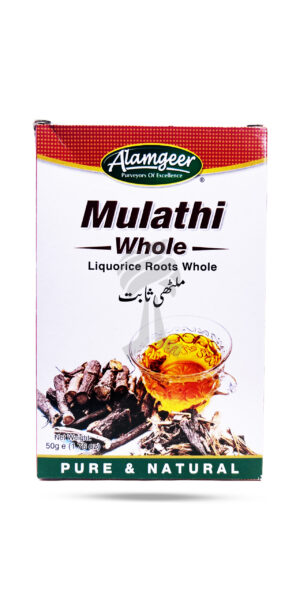 Alamgeer Liquorice Roots/Mulathi Whole 50g
