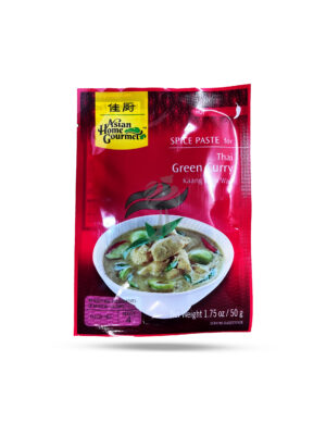 Asian Home Gourmet Thai Hot Green Curry Paste 50g