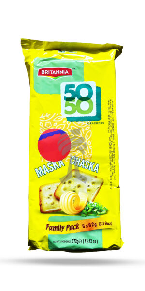 Britannia 50-50 Maska Chaska Family Pack 6x62g