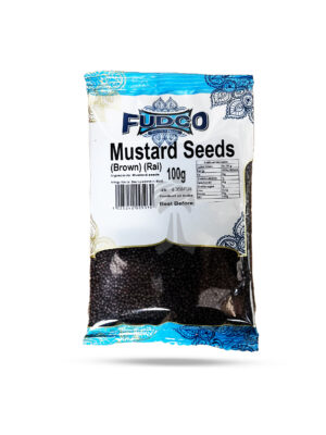 Fudco Mustard Seeds  Brown 100g