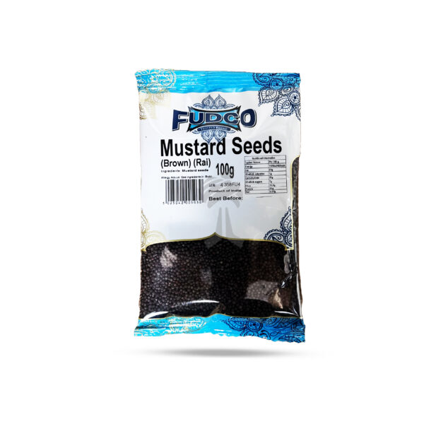 Fudco Mustard Seeds  Brown 100g