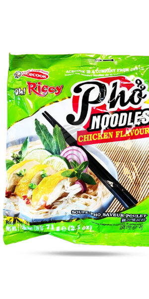 Oh!Ricey Chicken Flavour Noodles Bowl 71g